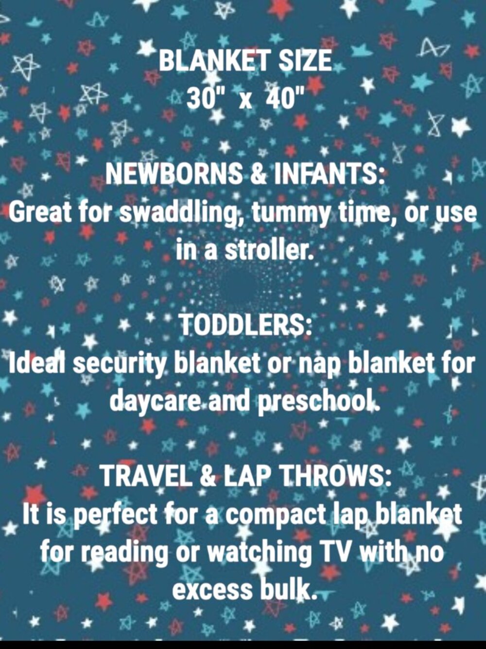 NWT Baby Blanket Sleeping Moon Clouds Stars Happy Faces Celestial Plush Toddler - Picture 3 of 8